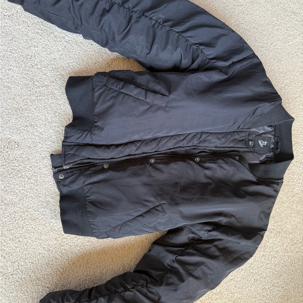art class Black Quilted Jacket Interior Label Detail - Picture 2 of 4